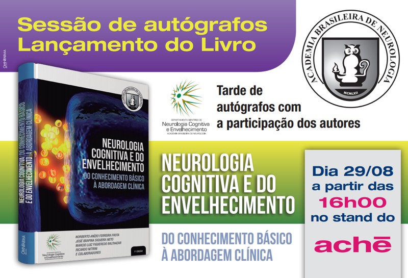 lançamento livro neurologia cognitiva e do envelhecimento
