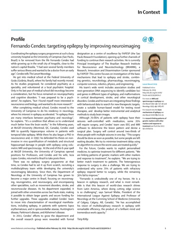 Fernando Cendes no The Lancet Neurology - artigo