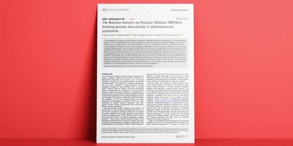 CEPID BRAINN - BIPMed na NPJ Genomic Medicine - artigo