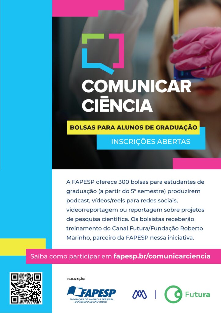 CEPID BRAINN - Edital Comunicar Ciencia FAPESP - Poster FAPESP de divulgacao