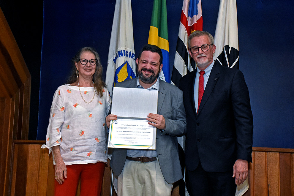 BRAINN - Premios Institucionais Unicamp - Premio de Reconhecimento Academico Zeferino Vaz - Marcondes Franca Junior