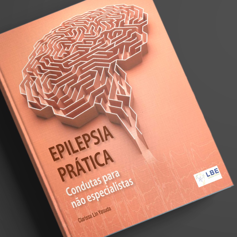 CEPID BRAINN - livro Epilepsia Pratica - capa modelo 3Db