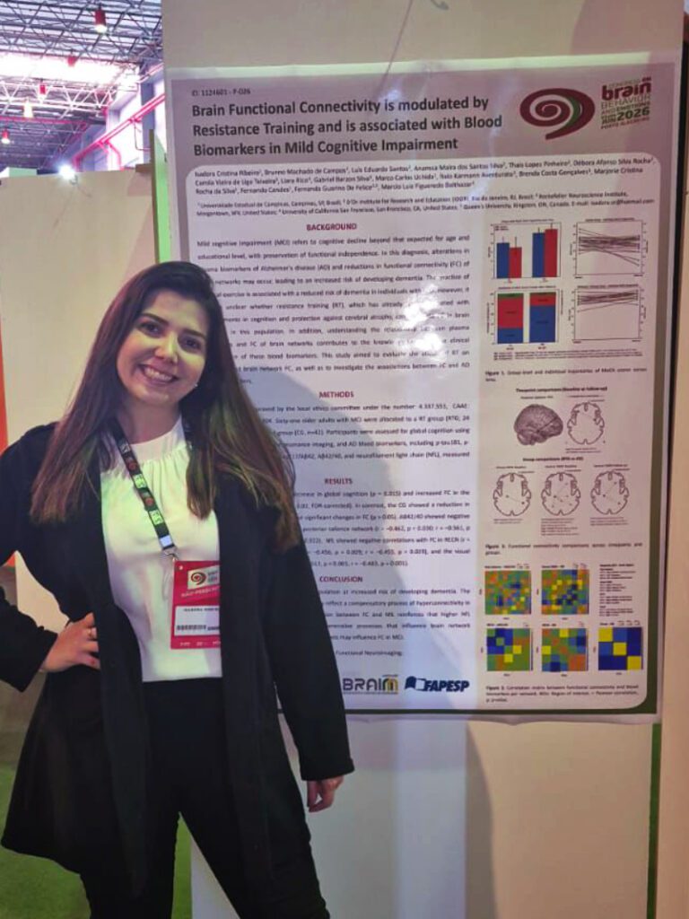 BRAINN - Prêmio Jovem Pesquisador no Congresso Brain Behavior and Emotions 2026 - Isadora Cristina Ribeiro